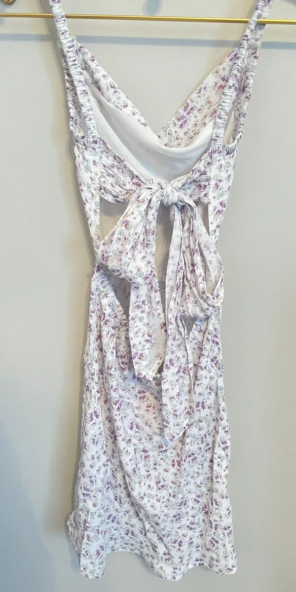 NWT Cowl Neck Floral Sundress - Image 3