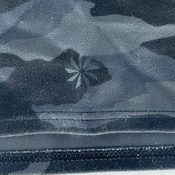 Athleta Racerback Sports Bra‎ Camo Grey Blue Black Size Medium - Image 4