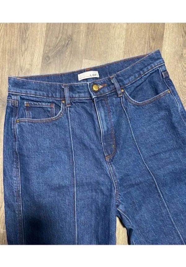 Loft High-Rise Flare Kick Jeans - Image 7
