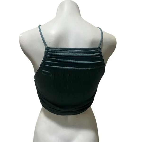 Out from under urban outfitters Women's Green Halter Knit Tank Top Size M Casual - Image 7