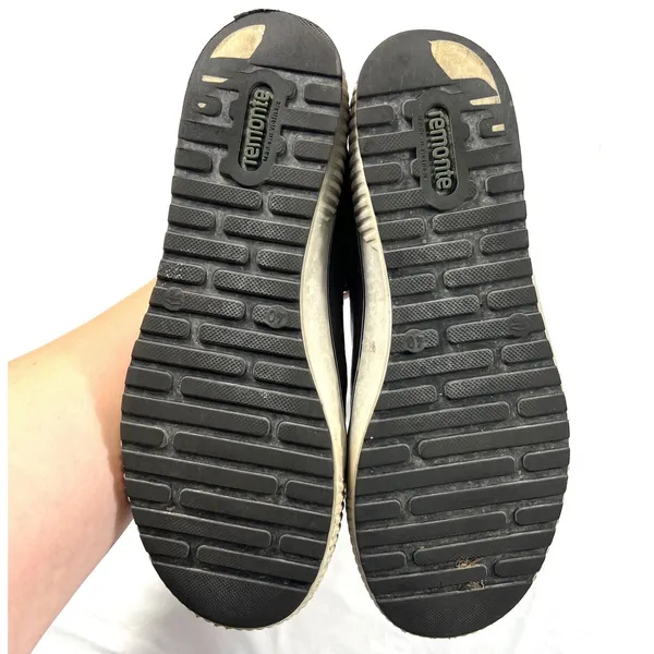 Remonte Maditta D0700 Leather Sneakers 40 Metallic Gray Brown Comfort Walking - Image 8
