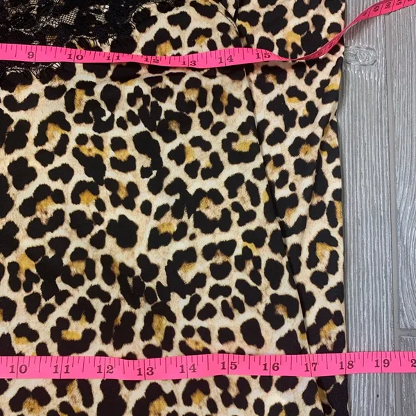 NWOT‎ Zara leopard lace camisole dress - Image 11