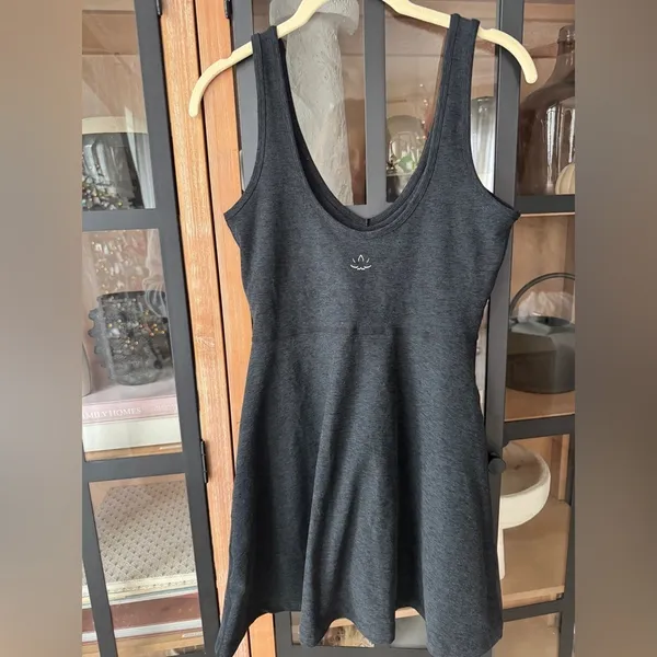 Beyond Yoga Spacedye movement tennis dress court appeal exercise darkest night - Image 2