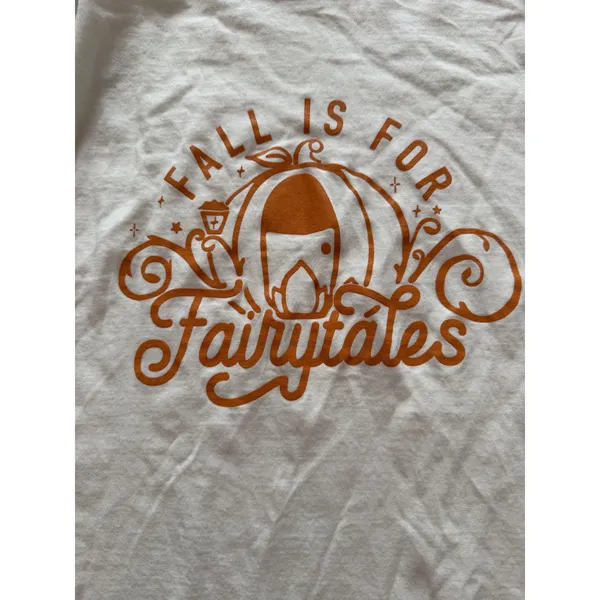 Eleanora Madison Fall Is For Fairytales Graphic Tee Colorblock Cotton XL - Image 3