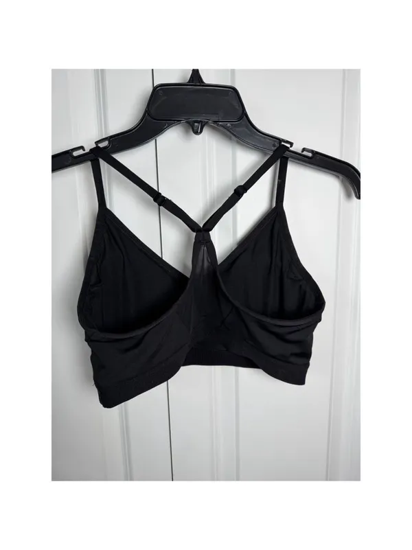 Athletic Works Black Sports Bra M - Image 2