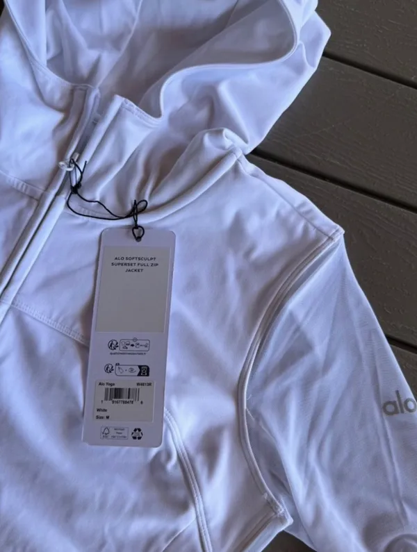 ALO Yoga Soft sculpt superset full zip jacket - Image 3
