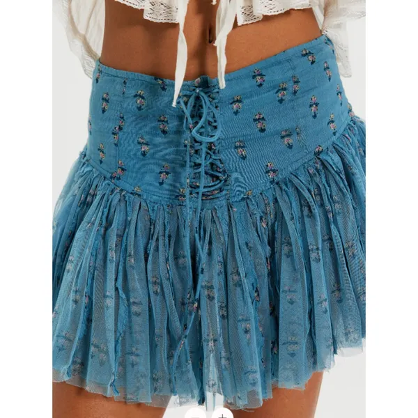 Free People FP One Blossom Mini Skort Medium - Image 7