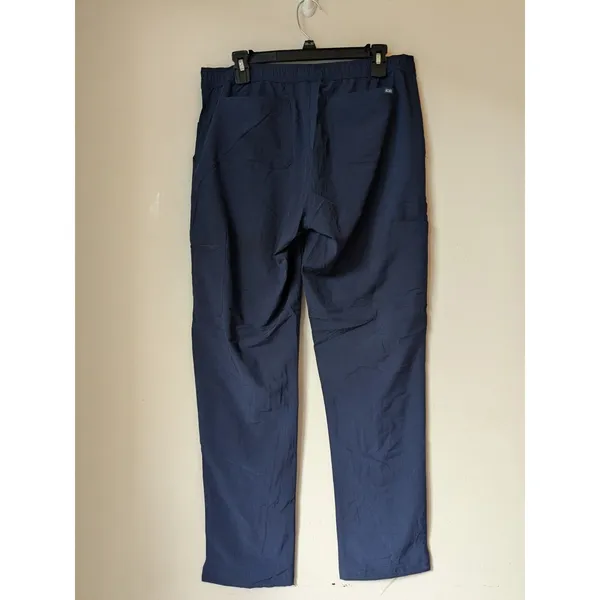Adar Women’s Scrub Pants Medical Uniform Athletic Jogger Navy Zip Sz M - Image 6