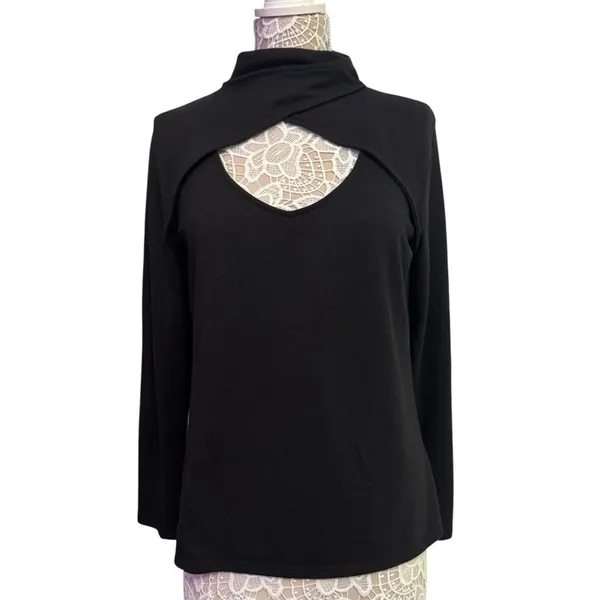 Maurices 24/7 Long Sleeve Cut Out Top - Image 3
