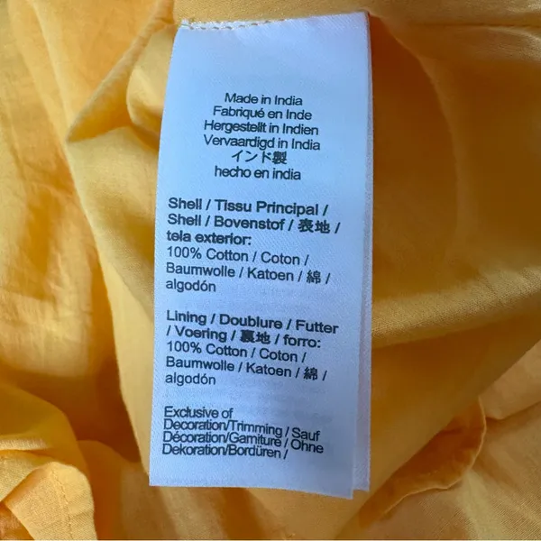 J. Crew Yellow Sleeveless Tiered Sundress 4 - Image 12