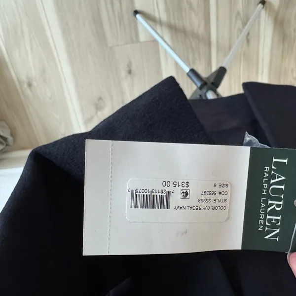 Ralph Lauren SB Wool Coat Navy - Image 11