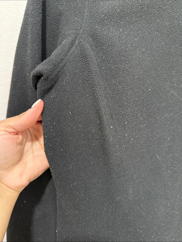 The North Face Women’s Black 1/4 zip Fleece Pullover - Image 4
