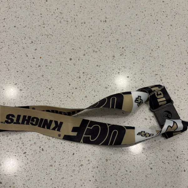 Fanatics UCF Knights College University Lanyard Keychain NEW - Image 4