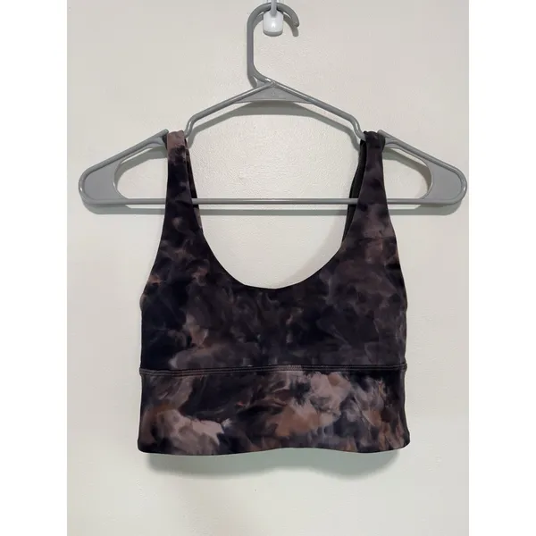 Lululemon Align Reversible Bra *Light Support, A/B Cups Diamond Dye‎ Graphite - Image 3