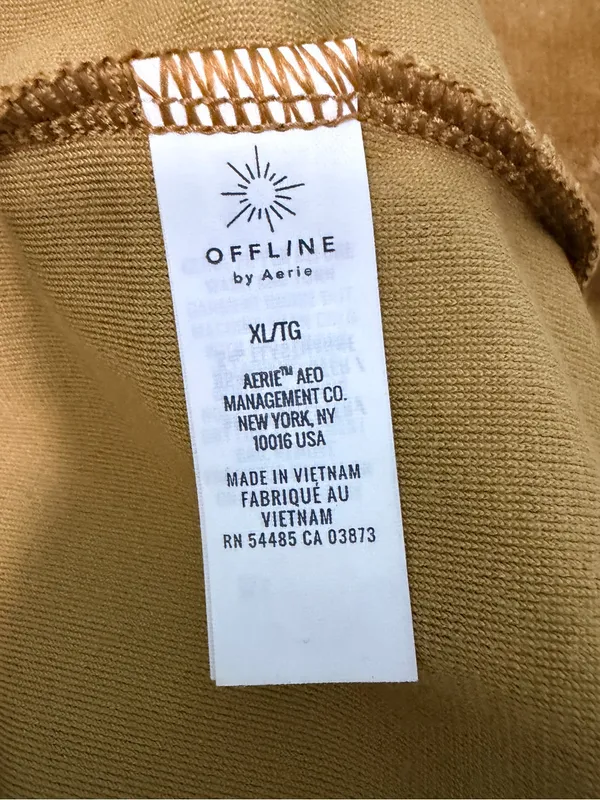 OFFLINE by Aerie Velour Full-Zip Hoodie jacket XL - Image 7