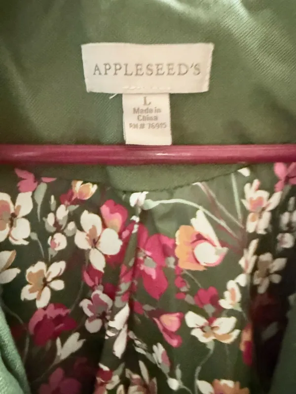 Appleseeds chore coat floral lining  - Image 2
