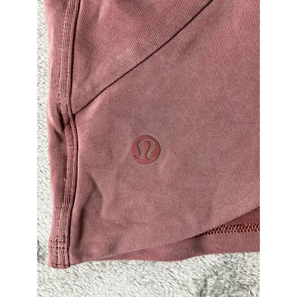 Lululemon Open Tie Back Short Sleeve Top Spiced Chai Yoga Pilates Athleisure 2 - Image 5
