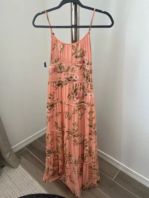 Lost + Wander Pink Ruffle Dress - Image 4