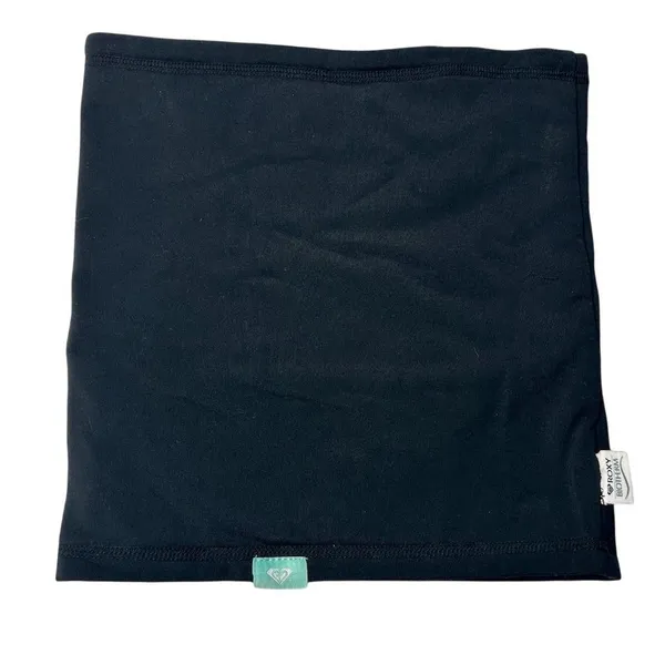 Roxy Unisex Black Neck Warmer Cowl Snood‎ Scarf Fall Accessory Ski Snowboard - Image 2