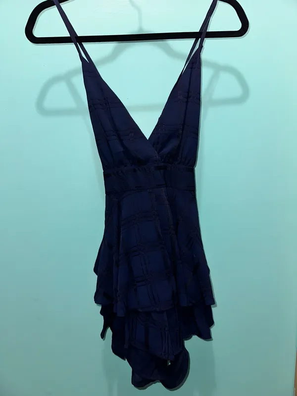 Princess Polly Theodora Romper navy - Image 3