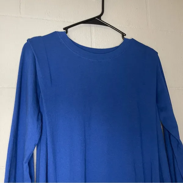 Free People Beach Jordan Tunic in Rinsed Cobalt Blue Women’s Sz XS Oversized Top - Image 5