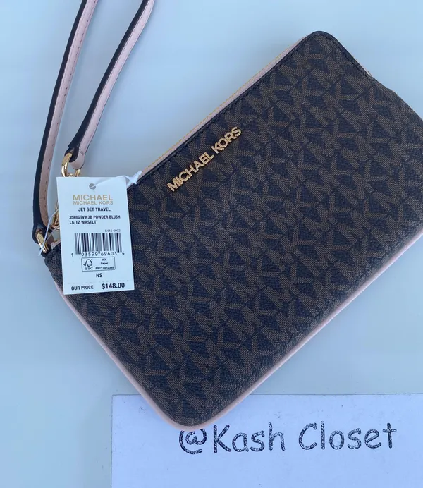 Michael Kors JST Large Zip Wristlet - Image 4