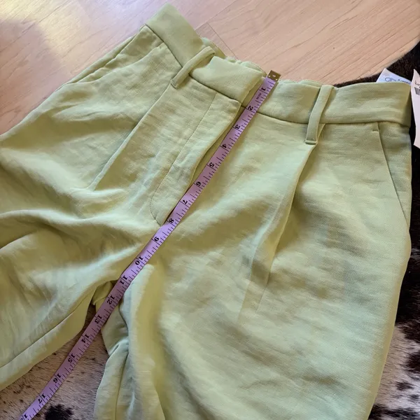 ABERCROMBIE & FITCH Green‎ Trouser Pants Wide Leg Size 2 NEW - Image 6