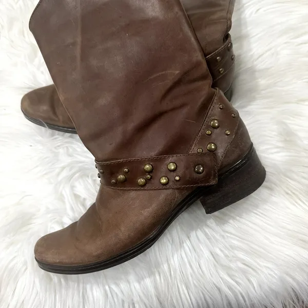 Matisse Studded Western Leather Cowboy Boot Sz 7 - Image 5