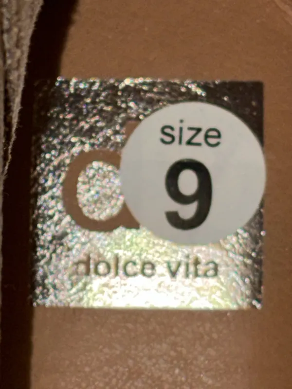 DV Dolce Vita Beige Sock Chelsea Booties Size 9 - Image 8