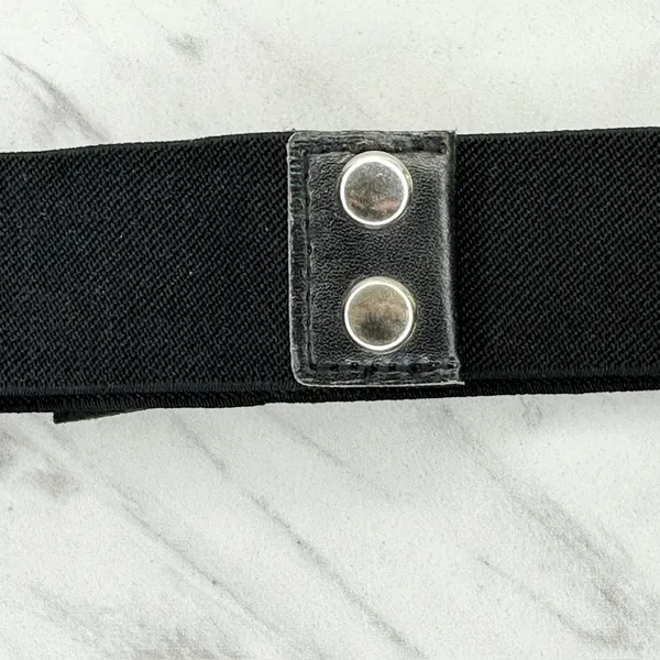 NWT Francesca's Beaded Bow Stretch Cinch Belt Small/Medium (S/M) Black ✨ - Image 8