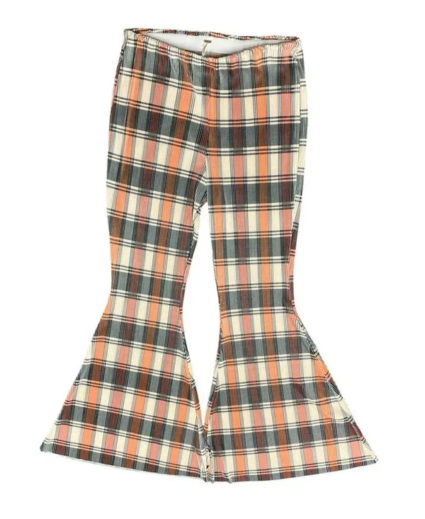 Free people Bethany pleated flare pants size L - Image 4