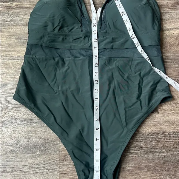 Cheeky Deep Green Women’s one piece bathing Suit, size XL ⚫️ - Image 8