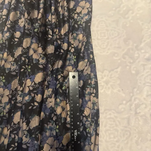 Astr The Label Floral Mock Neck Maxi Dress Sz L - Image 15