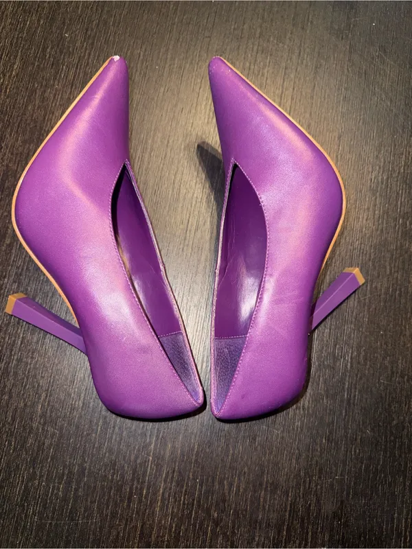 Steve Madden SEDONA PURPLE Pointed Toe Stiletto Pumps - Image 4