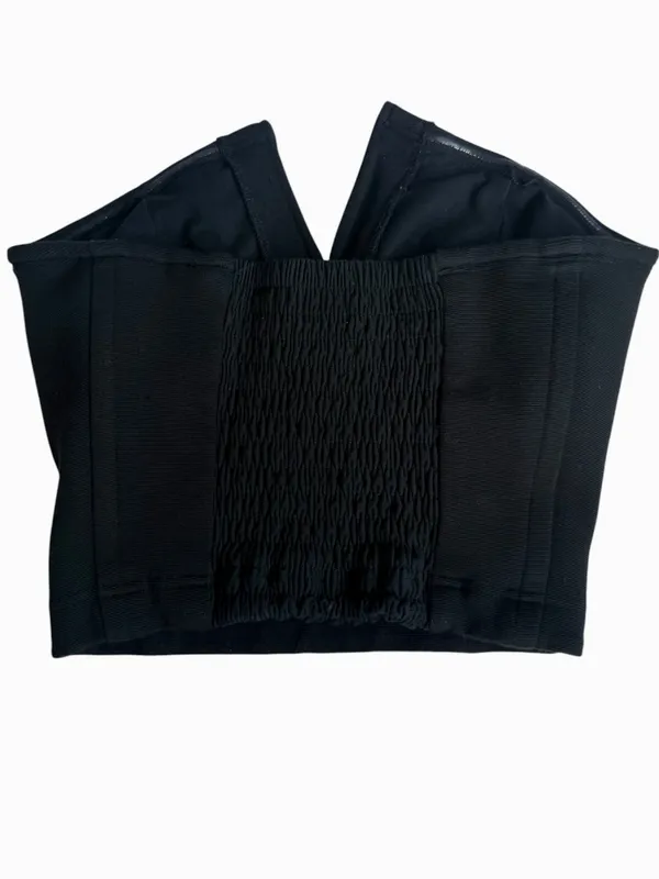 Maeve Black Strapless Corset Top Sz‎ XS - Image 6