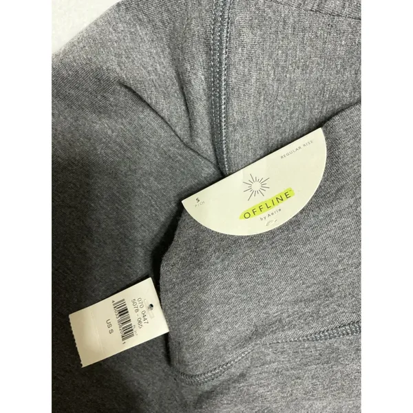 Offline by Aerie Leggings Womens Small Charcoal Gray Regular Rise Stretch 0638 - Image 3