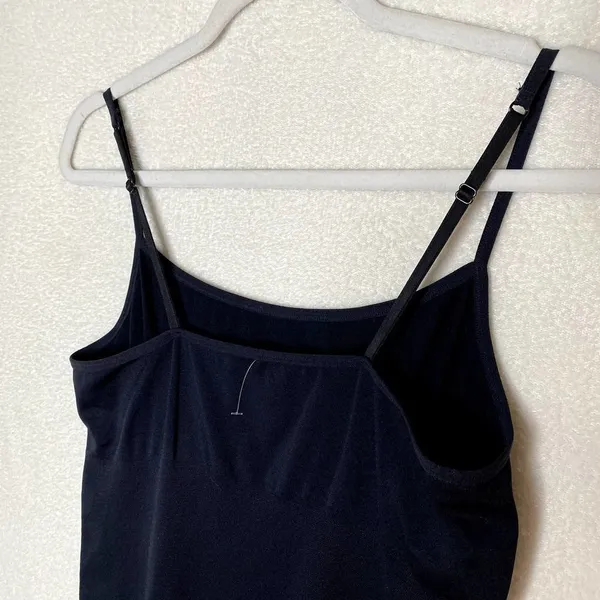 Yummie by Heather Thomson Seamless Camisole Top Scoop Neck Nylon Black Large XL - Image 7