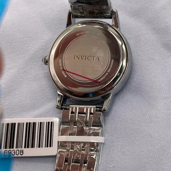 Invicta Watch Floral Sunburst Dial Crystal Accents 69308‎ Silver Champagne - Image 6