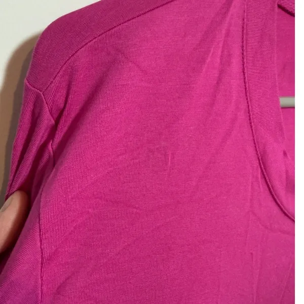 Kyte Baby T-Shirt Womens XXL Magenta Pink Bamboo Rayon Scoop Neck Tee 20-22 - Image 4
