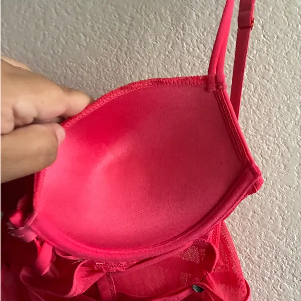 🆕 Daisy Fuentes Sexy Rose Lingerie Babydoll S🆕 - Image 14