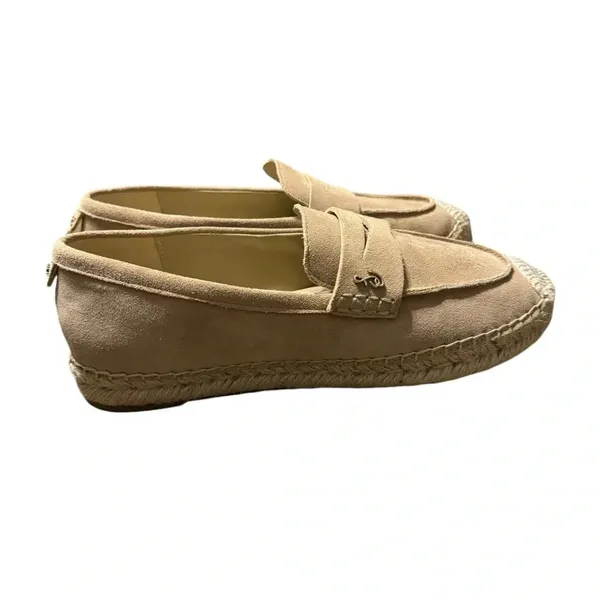 👡 Sam Edelman Kai Suede Espadrille Platform Loafers‎ EUC ☀️✨ - Image 5
