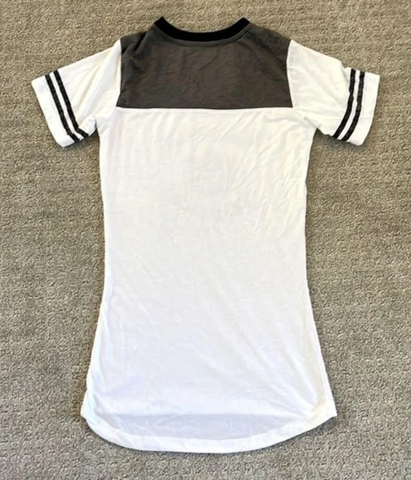 Colosseum White Auburn Univ. Tigers V-Neck Shirt - Image 2