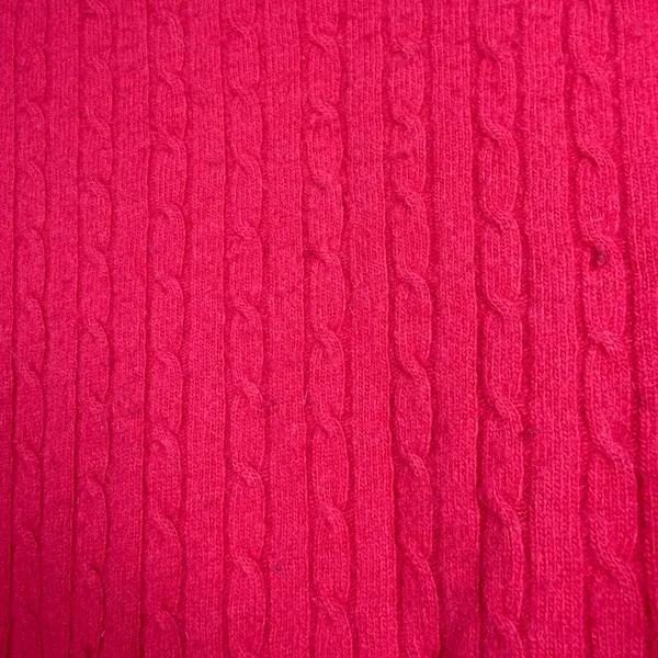 J Crew Wool Cashmere Blend Crew Neck Cable Knit Sweater Size M Pink - Image 8