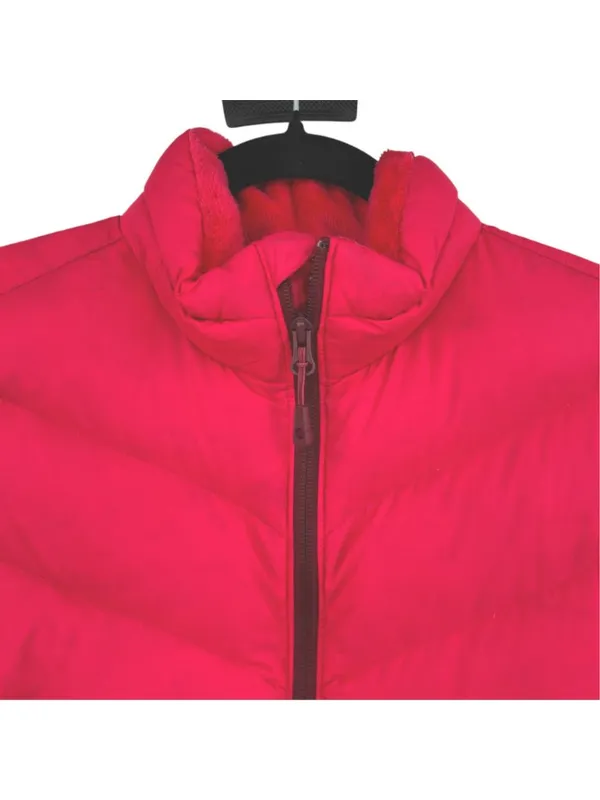 Mountain Hardwear Pink Puffer Jacket Duck Down Full Zip Winter Coat Medium - Image 3