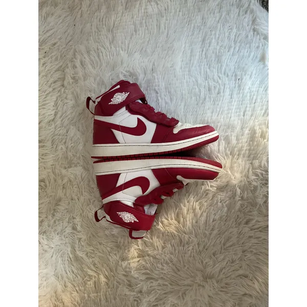 Air Jordan 1 Hi FlyEase Cardinal Red US 5 Youth / Women’s 6 - Image 10