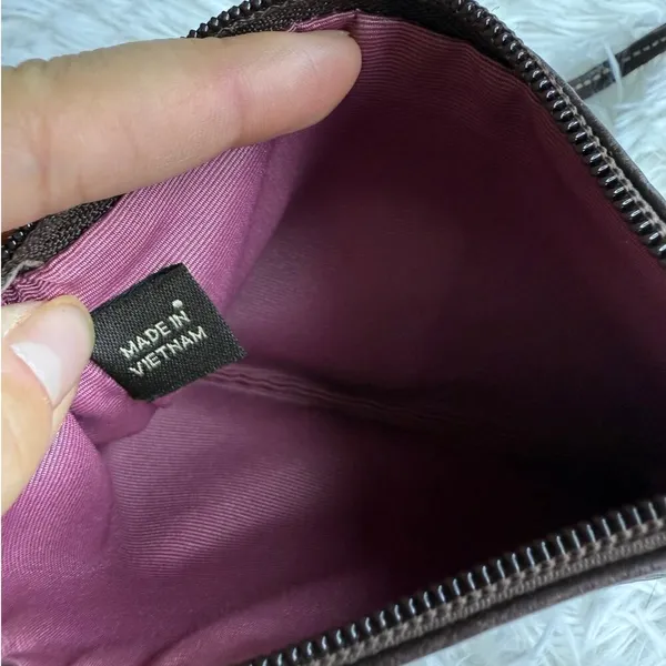 y2k COACH Brown Wristlet - Image 8