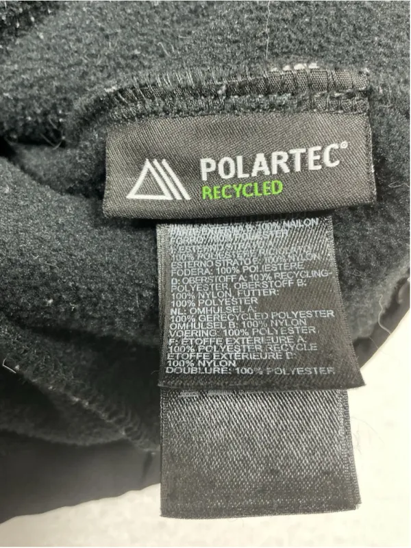 Womans North face Polar Tec Denali Fleece Jacket Size Large Black - Image 4