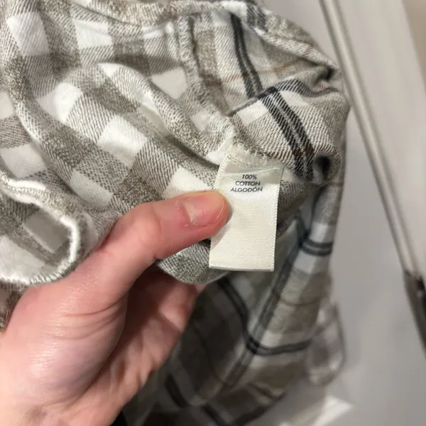 BKE Boyfriend Fit Button Down Plaid Flannel  - Image 3