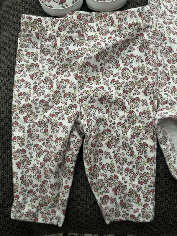 Flower onesie Pink Size newborn - Image 3