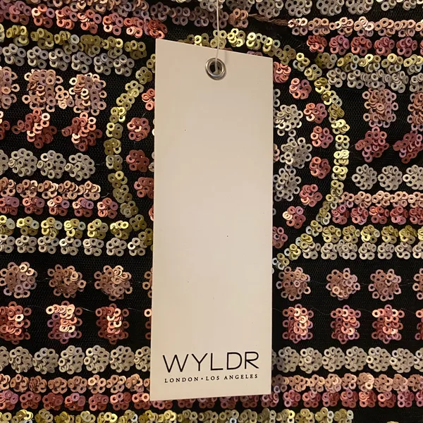 NWT WYLDR Sequin Skirt, Size XS - Image 2